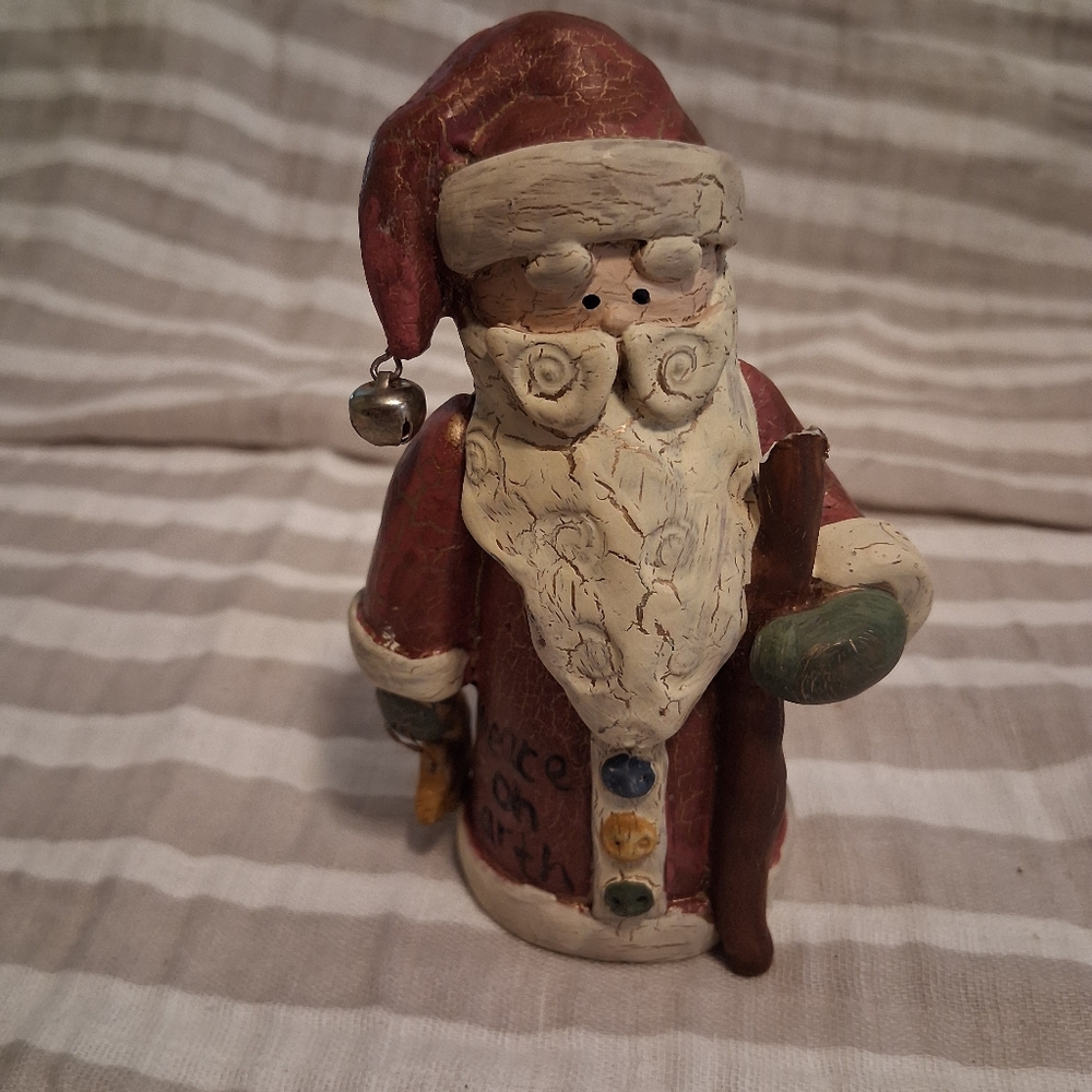 Enesco Santa Decor Figurine Aleta Breeze